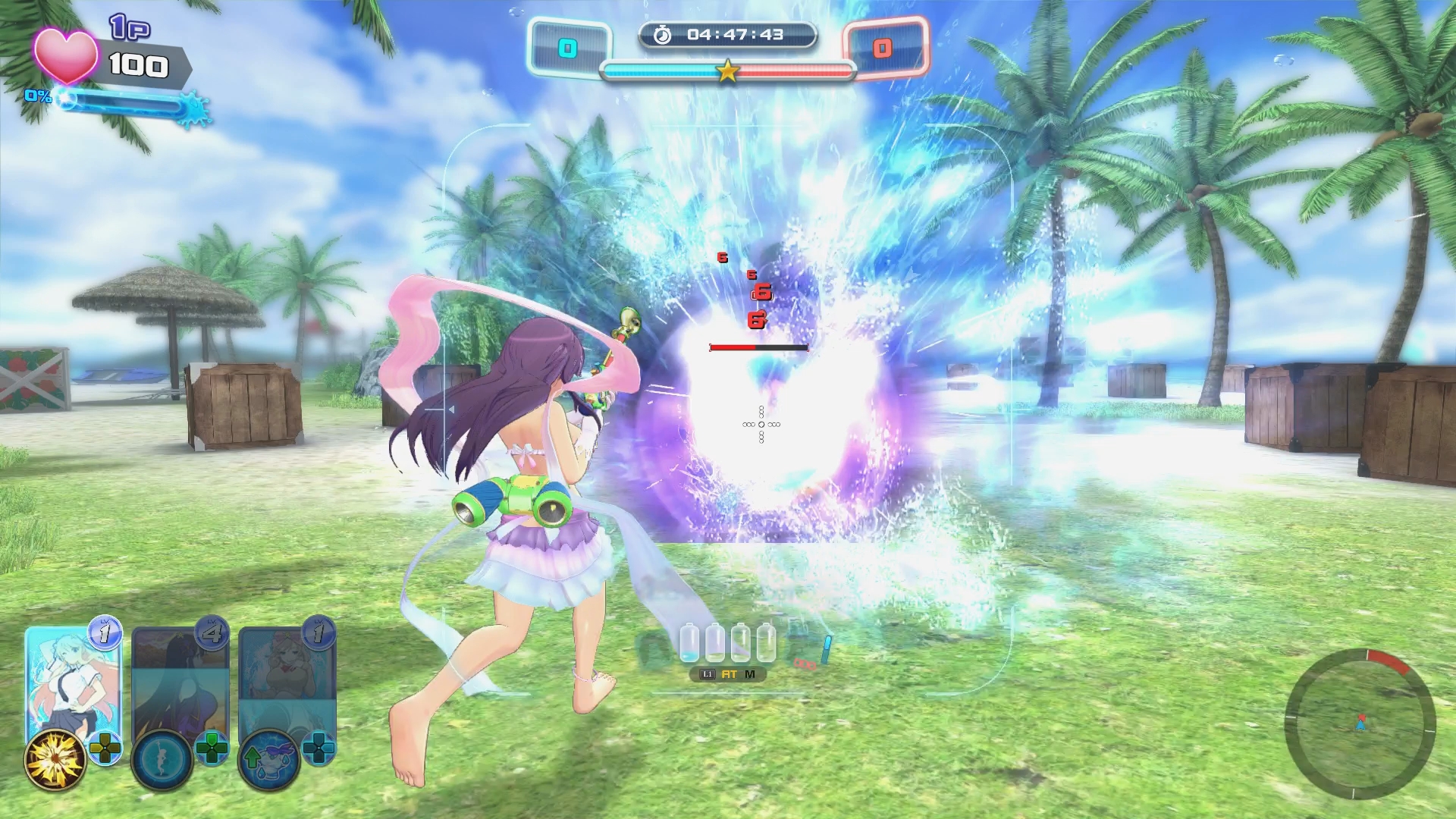 Senran Kagura Peach Beach Splash - No Shirt, No Shoes, All Service